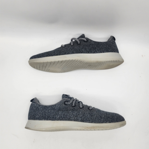Allbirds Merino Wool Runners Shoes Mens Size 10 Lace Up Sneakers Natural Gray - Picture 11 of 15